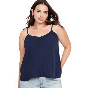 Old Navy Tie-Shoulder Double-Weave Cami Swing Top Women's Plus 3x
